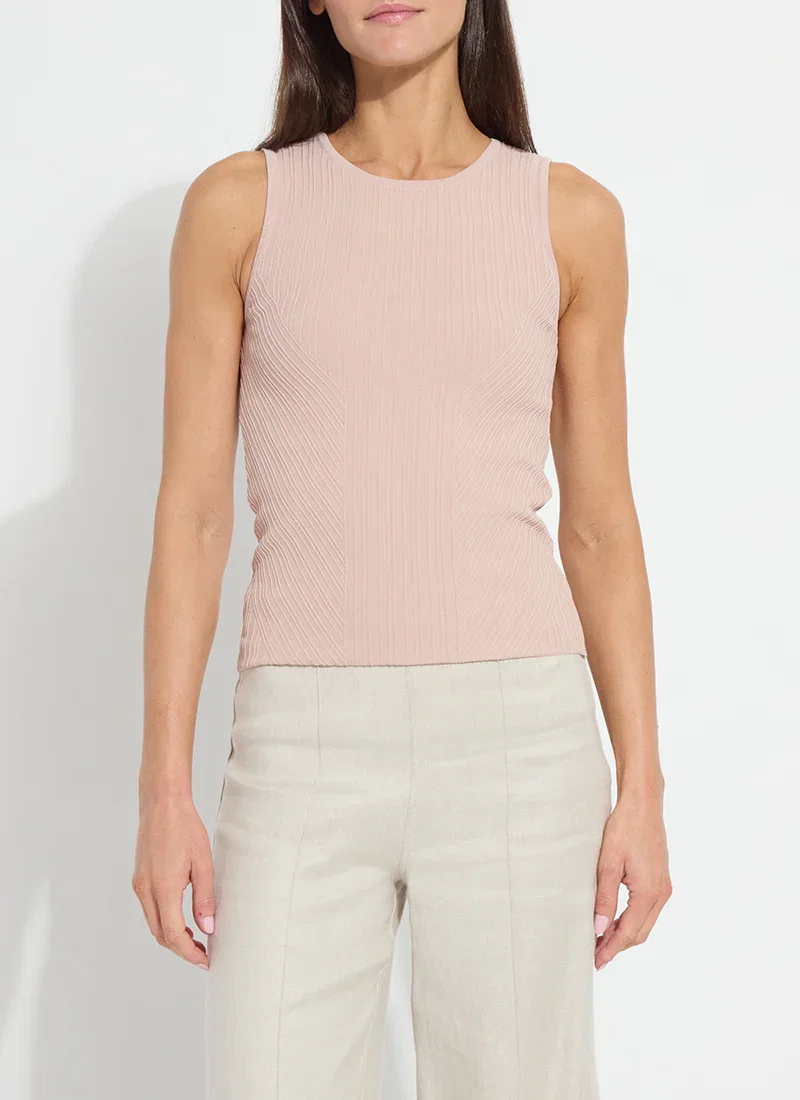 Image of Andreia Ribbed Knit Tank
