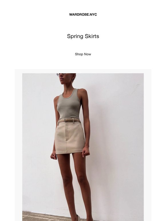 Shop Now: Spring Skirts