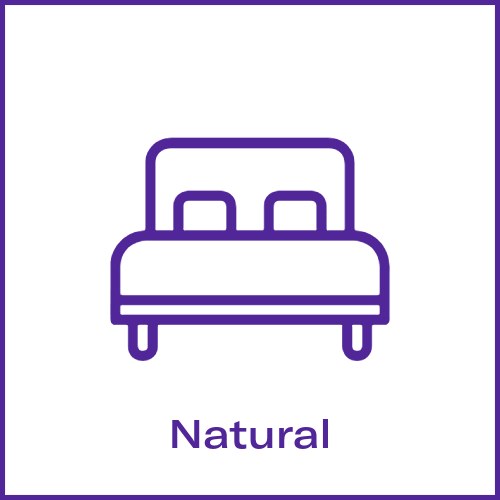 Natural bed frames