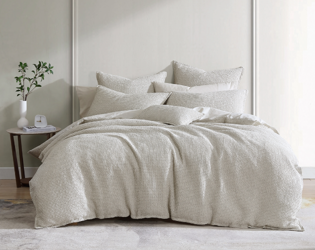 Private Collection Urban Stonewashed Waffle Quilt Cover Set