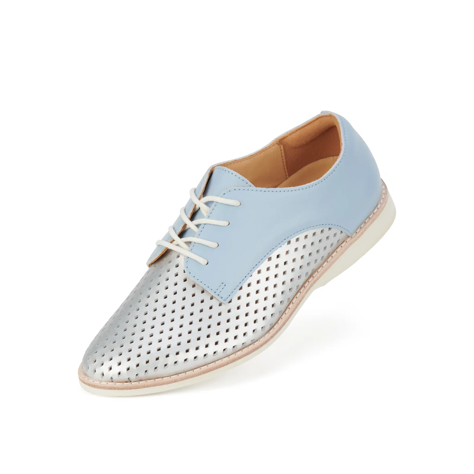 Image of Derby Punch Silver/Sky