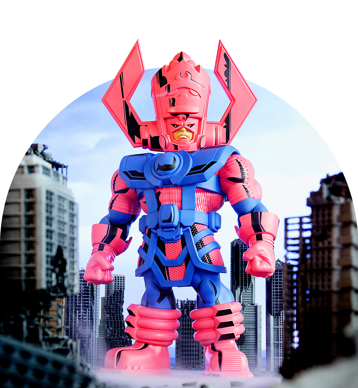 Galactus Soft Vinyl Figure - Comic Deco Variant