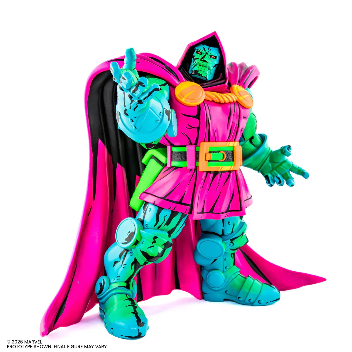 Image of Doctor Doom Soft Vinyl Figure - Psychedelic Variant