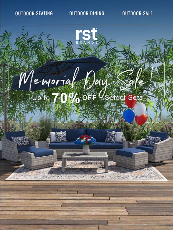 🔴 Up to 70% Off Starts Now | Memorial Day Savings