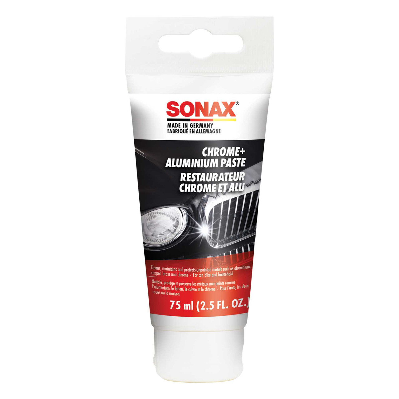 Image of SONAX Chrome And Aluminum Paste
