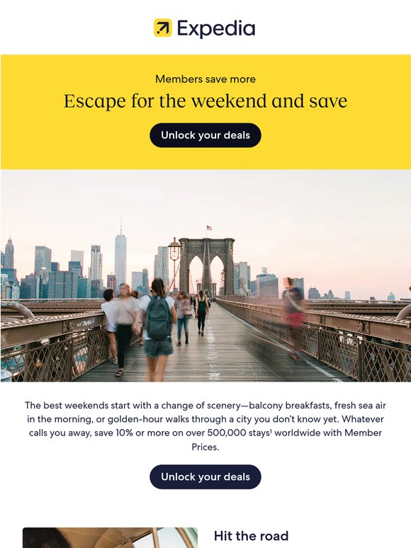 Find your perfect weekend trip