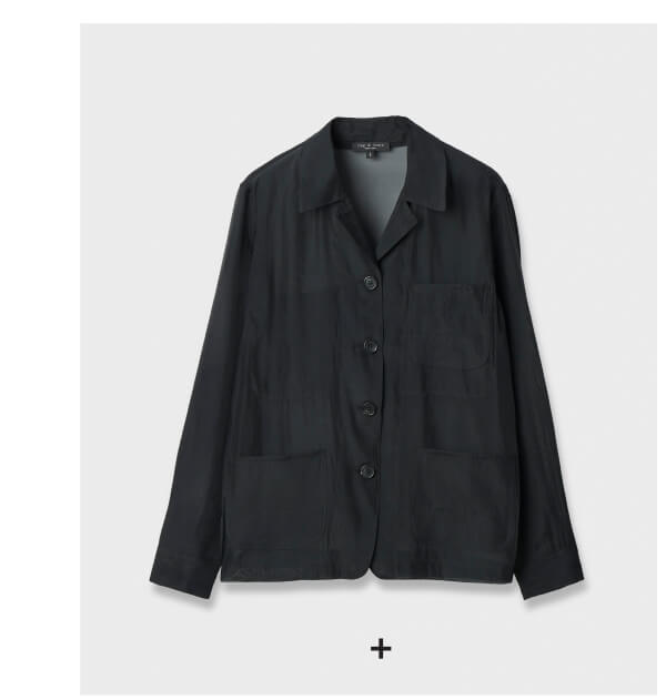 Shop Jolene Organza Chore Jacket