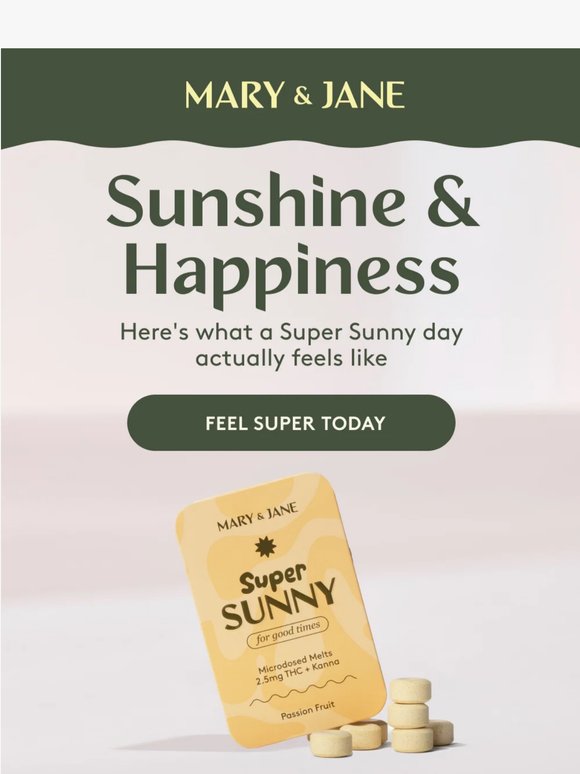 Super Sunny feels like... 🌞