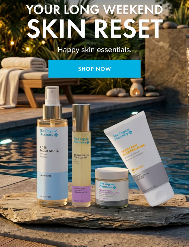 your long weekend skin reset