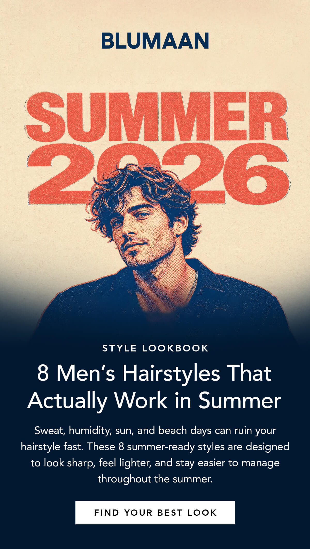 8 Men's Hairstyles That Actually Work In Summer