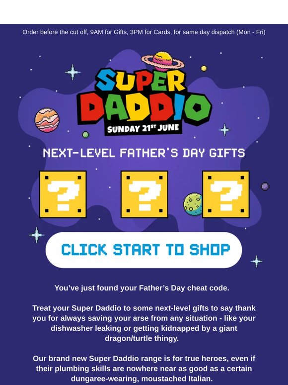 Who’s the best dad ever? It’s-a-him!