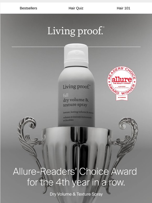 The volume spray that won over Allure readers.