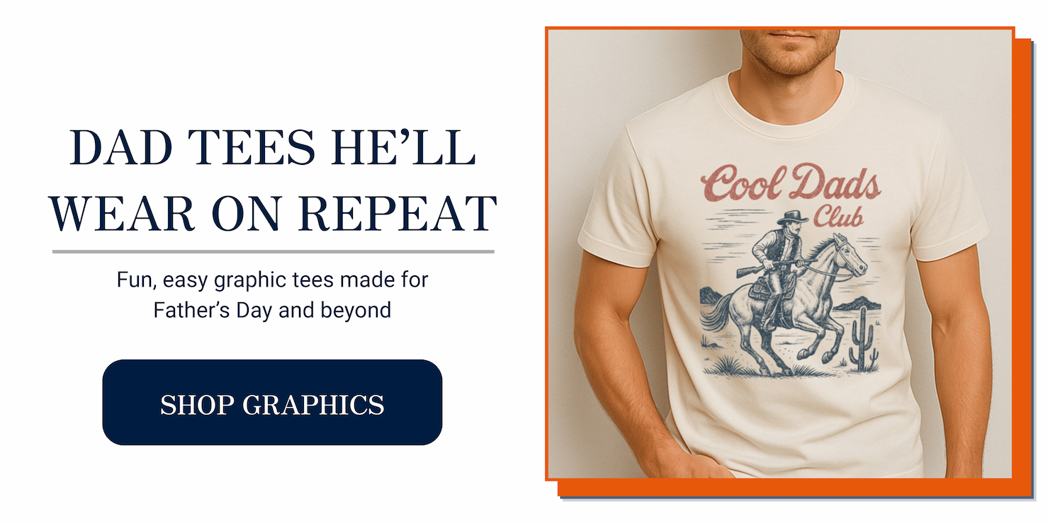 Dad Tee's He'll Wear On Repeat
