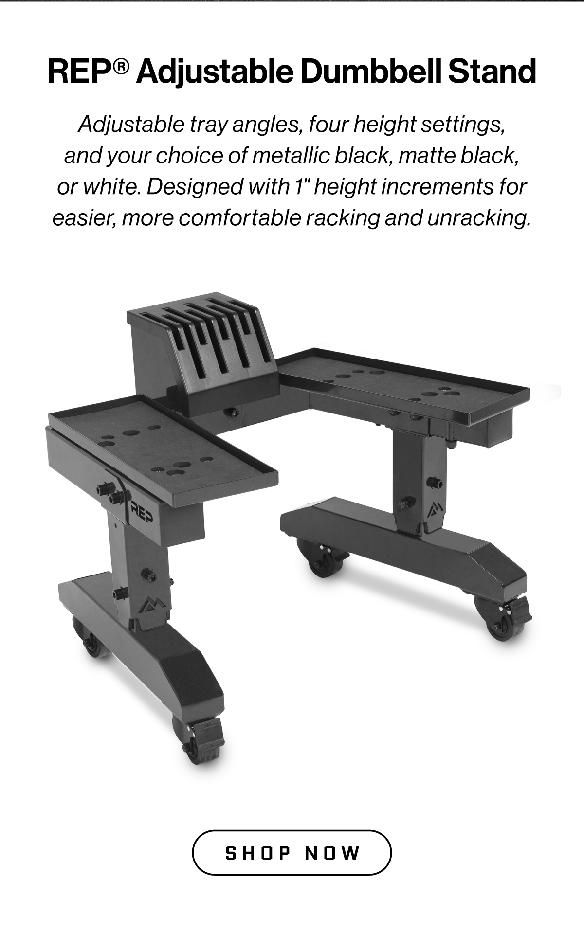 REP® Adjustable Dumbbell Stand