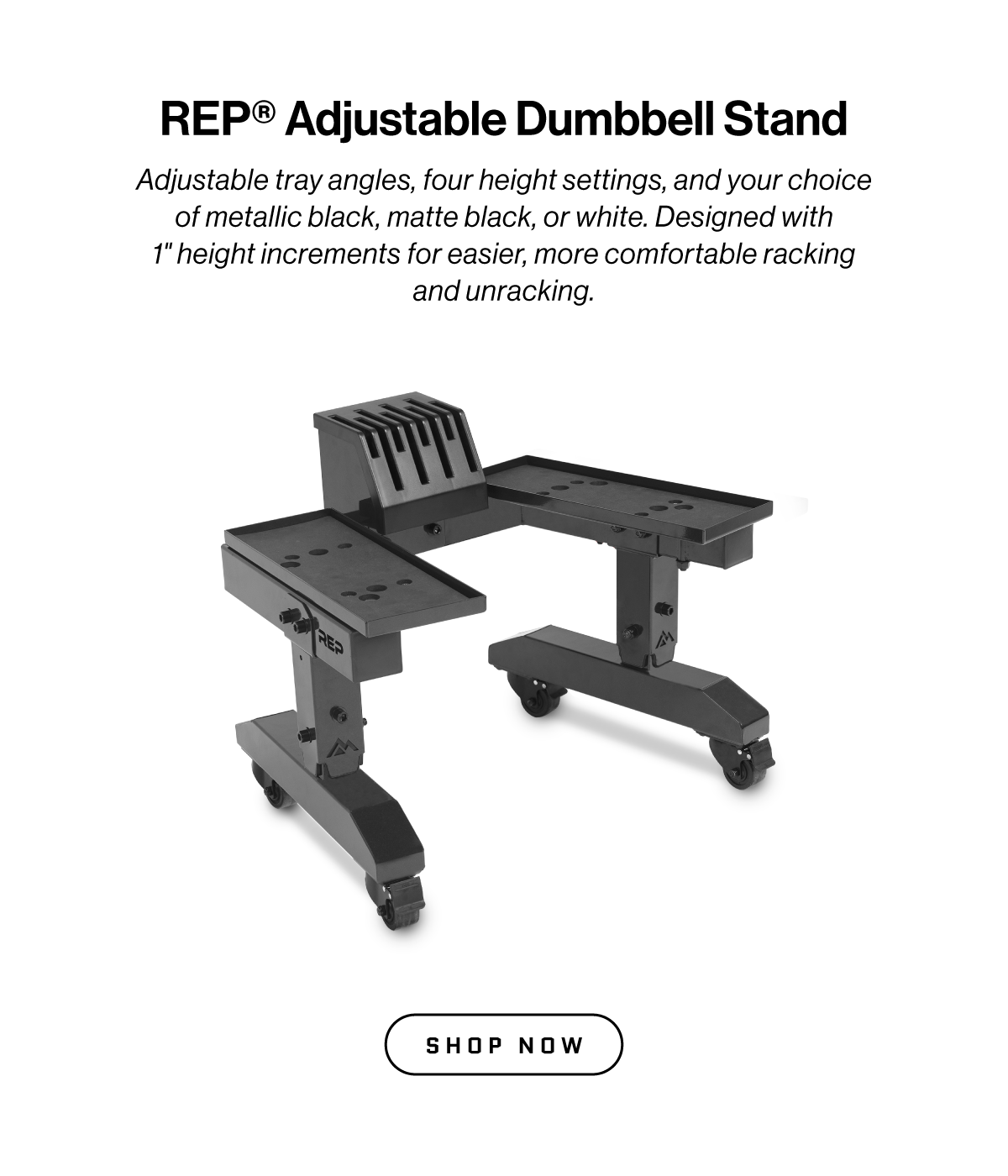 REP® Adjustable Dumbbell Stand