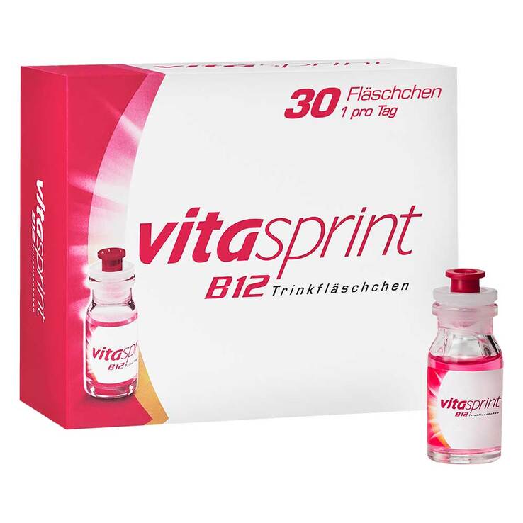 vitasprint B12 Trinkfläschchen mit Vitamin B12 für mehr Energie⁵