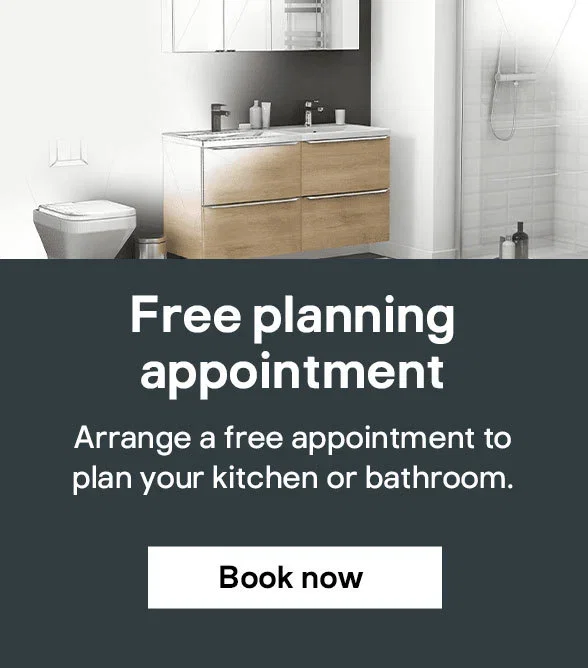Free planning appointment - Arrange a free appointment to plan your kitchen or bathroom. - Book now