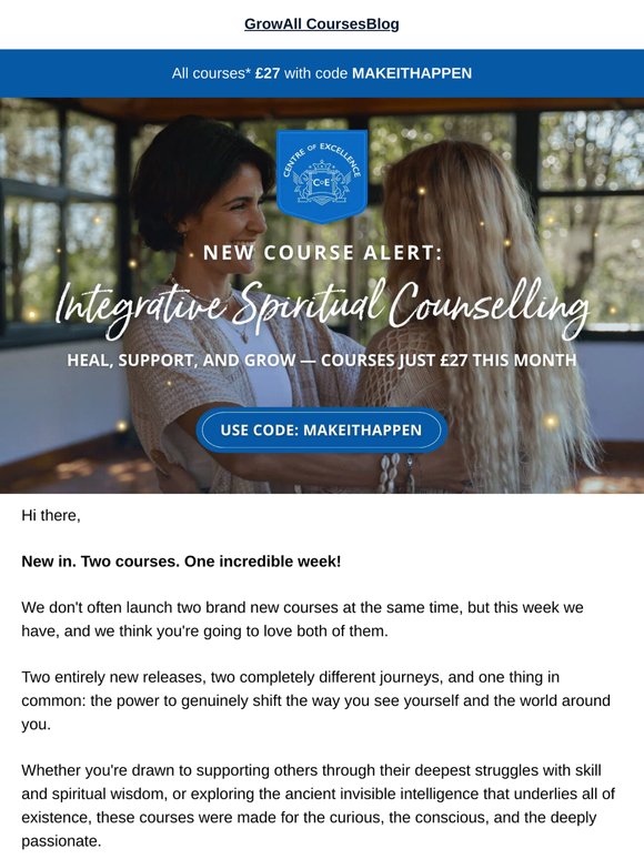 New Course Alert: Two Transformative New Courses This May 🆕