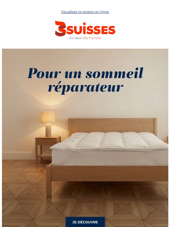 Une literie pensée avec justesse