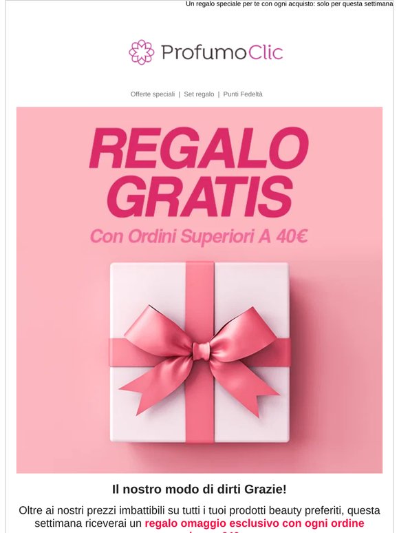 Un Regalo speciale, solo per Te