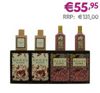 Gucci Miniature Set Regalo 2 x 5ml Bloom EDP + 2 x 5ml Flora EDP - €55,95 RRP:€131,00
