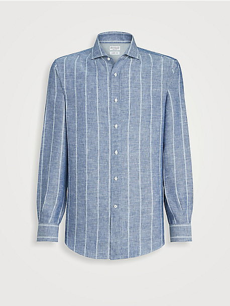 Striped Twill Shirt