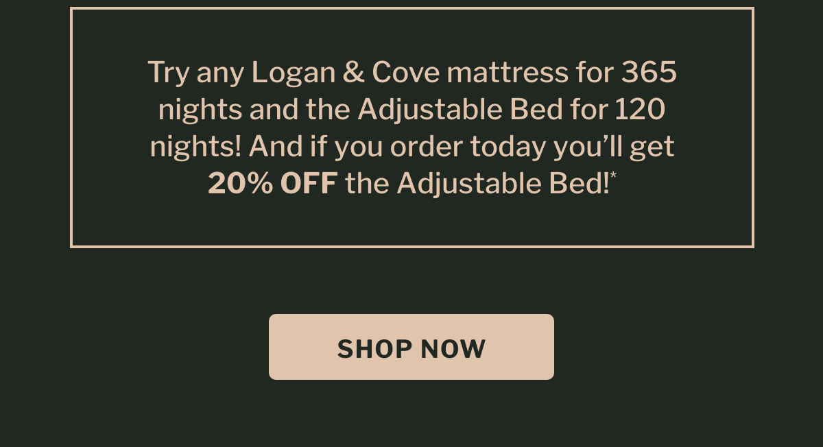 Try Logan & Cove for 365 nights.