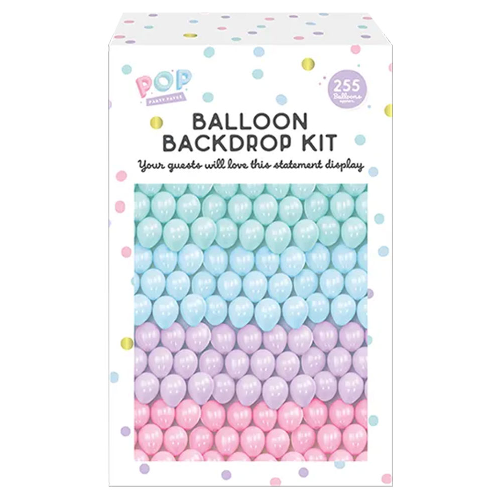 POP Pastel Balloon Backdrop Kit - £14.99 delivered
