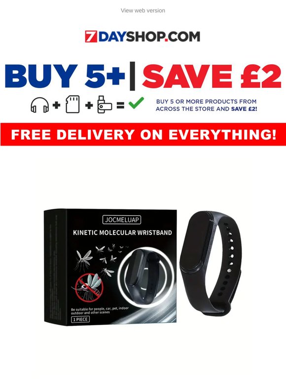 Ultrasonic Insect Repellent Wrist Band