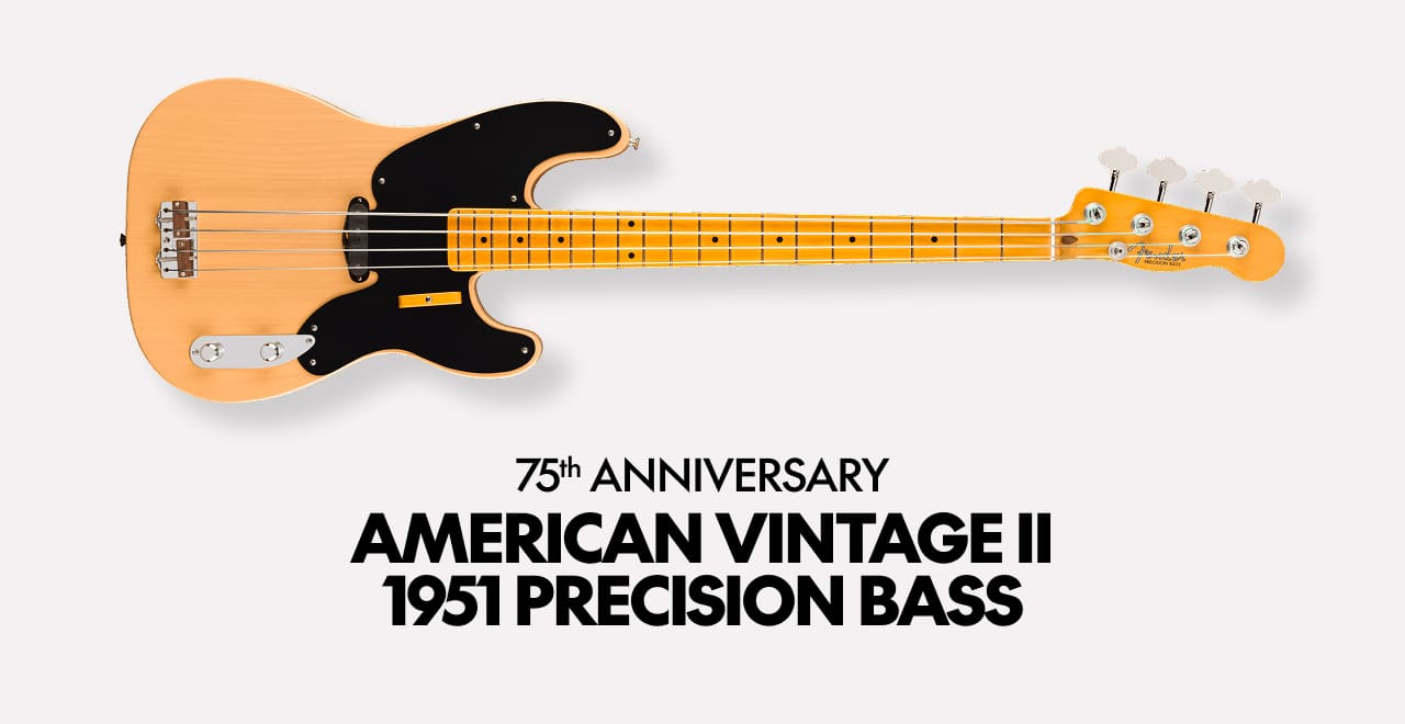 75th Anniversary American Vintage II Precision Bass