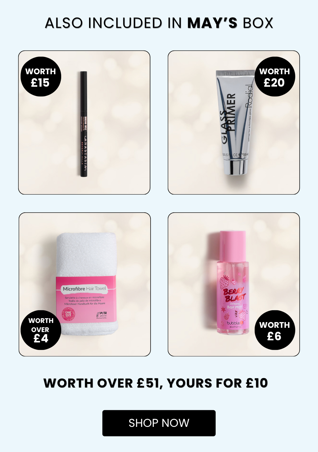 GLOSSYBOX May Box