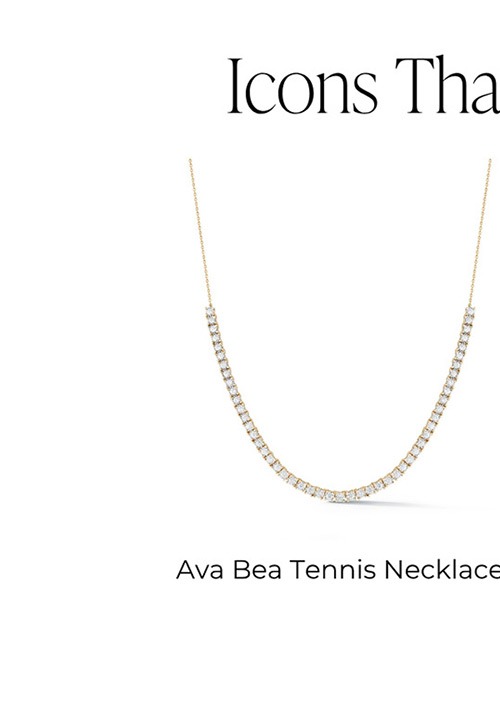 Ava Bea Tennis Necklace