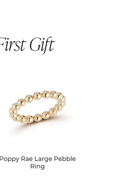 Poppy Rae Large Pebble Ring