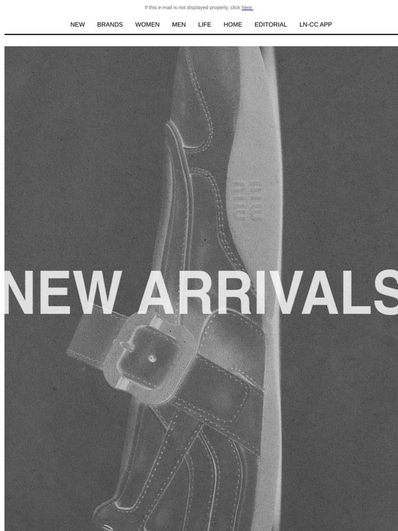 New Arrivals: The Latest. The Finest.