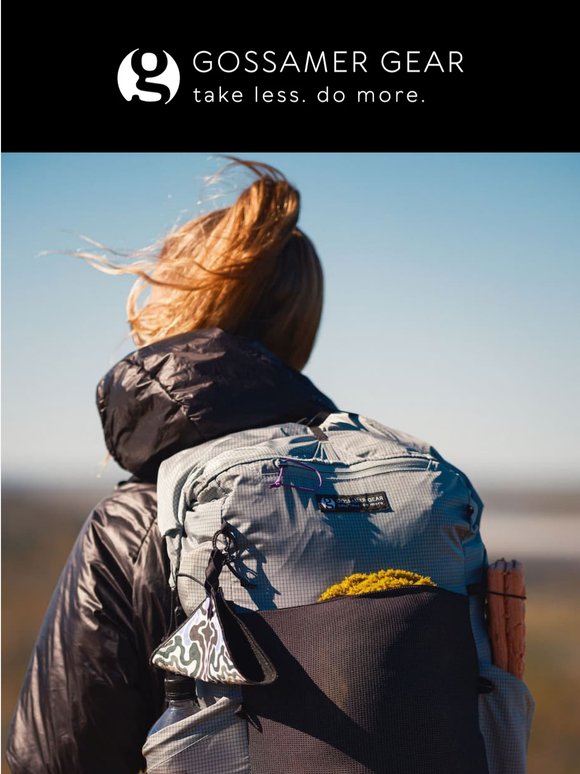 Tackle More Trail with Less Weight