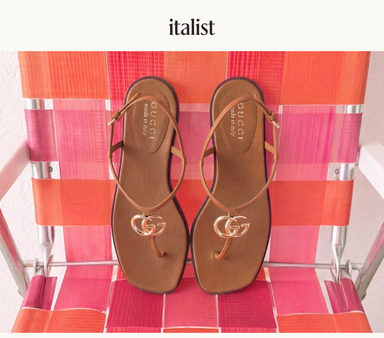 Gucci, Jacquemus, Chloé, and more: flat, heeled, and barely there pairs with up to 60% off.