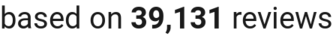 number of reviews