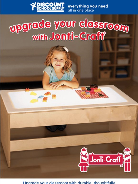 Jonti-Craft furniture is made to last!