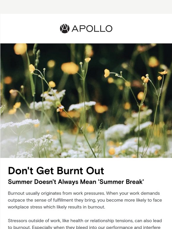 Beat Summer Burnout: 5 Essential Strategies