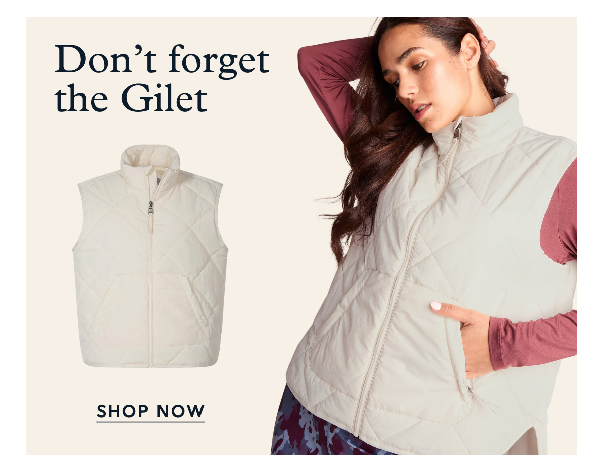Slaley Womens Insulated Relaxed Fit Gilet - Vanilla