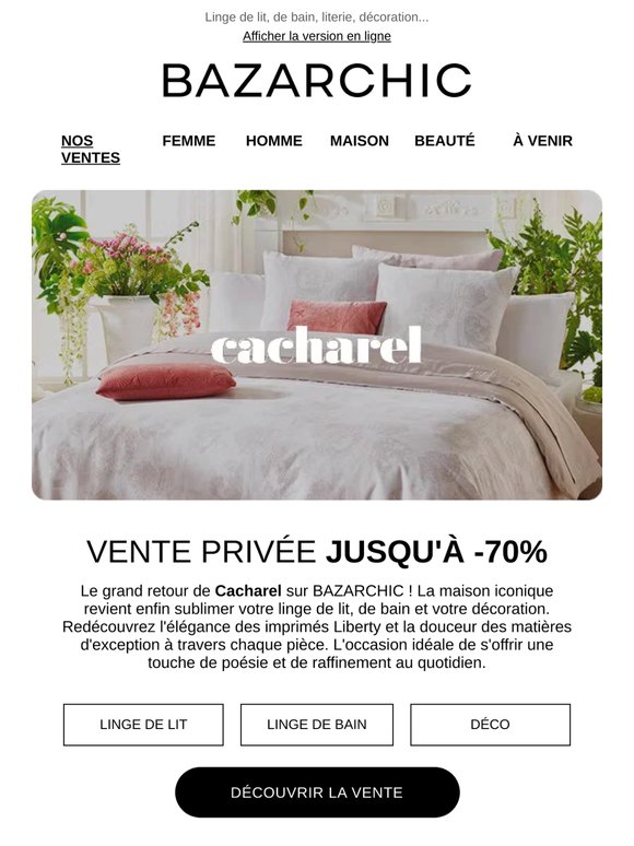 NEW | Cacharel jusqu’à -70% : Le grand retour iconique !
