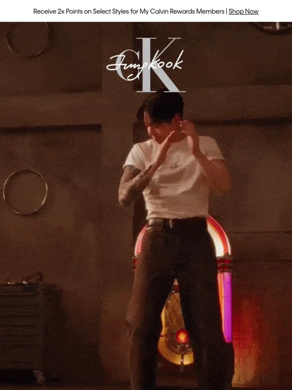 Jung Kook for Calvin Klein has Arrived