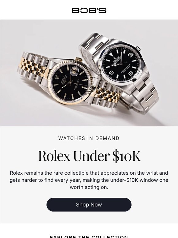 Rolex Under $10K? Yes, Really.