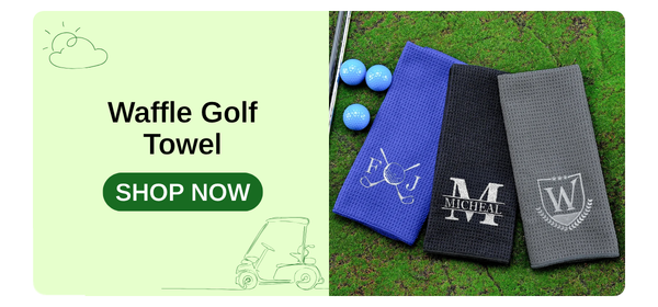 Waffle Golf Towel