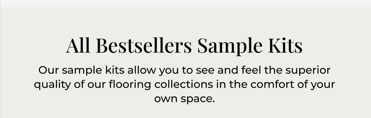 All Bestsellers Sample Kits