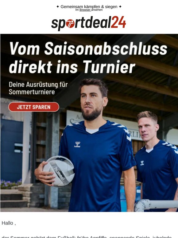 Turniermodus an: Jetzt die passende Ausrüstung sichern ⚽