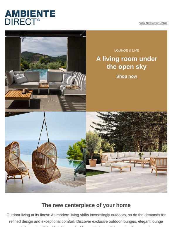 Elevate your outdoor living