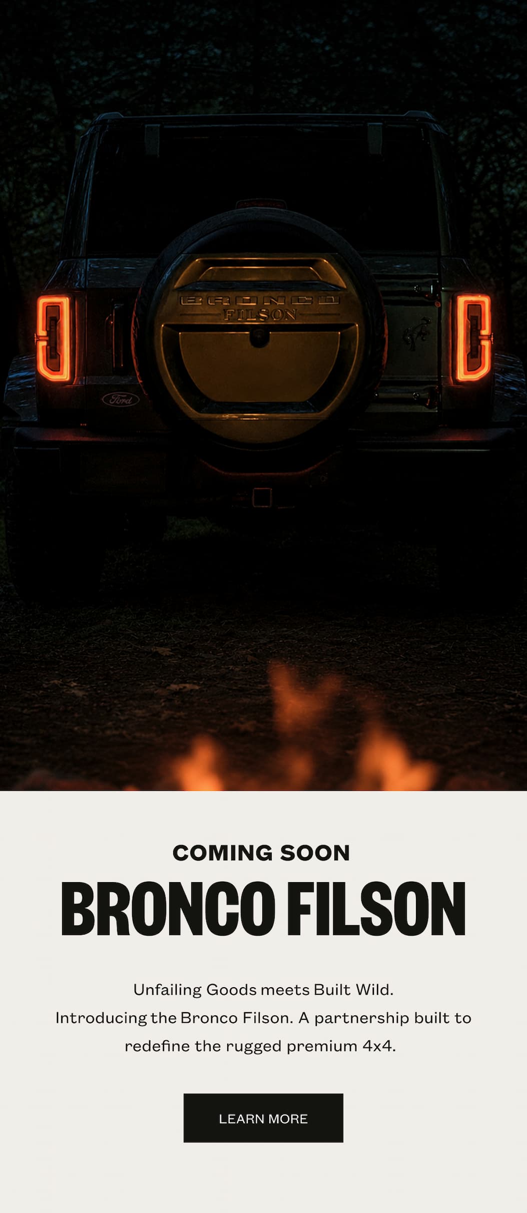 Coming Soon - Bronco Filson