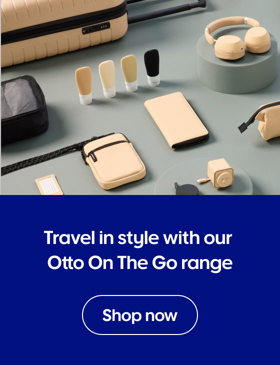 Travel in style with out Otto On The Go range