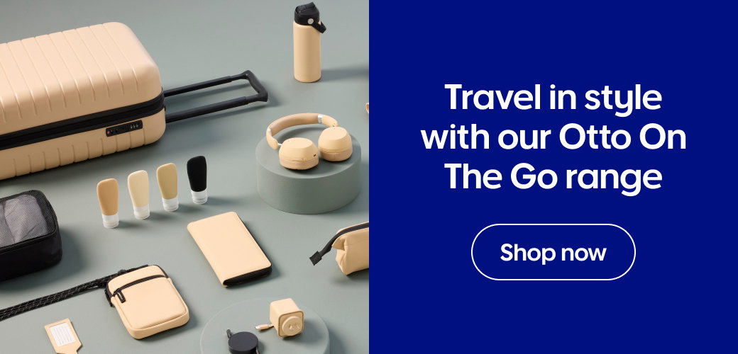 Travel in style with out Otto On The Go range